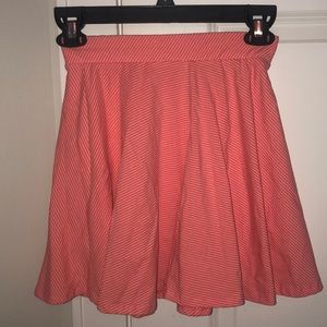 pink skater skirt